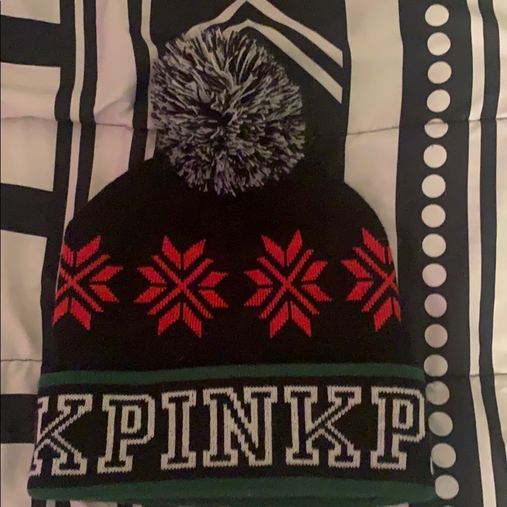 pink beanie